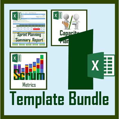 Scrum Team Bundle - 1, Sprint Planning, Template, Three Template